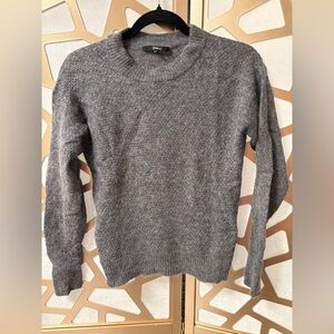 Quince Heather Gray Alpaca Sweater